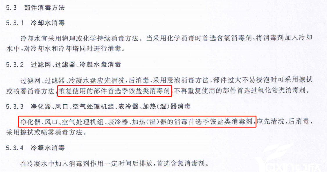 中央空调消毒为什么首选季铵盐？(图1)